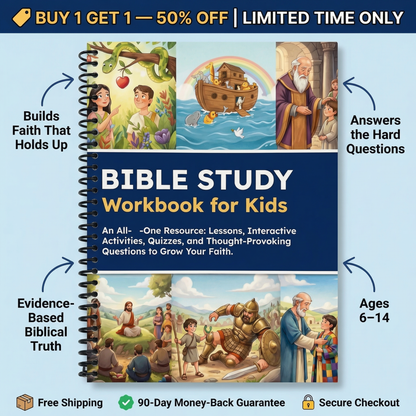 Bible Study Workbook for Kids